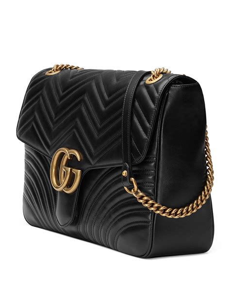 gucci gg marmont bag medium dimension|GG Marmont large shoulder bag.